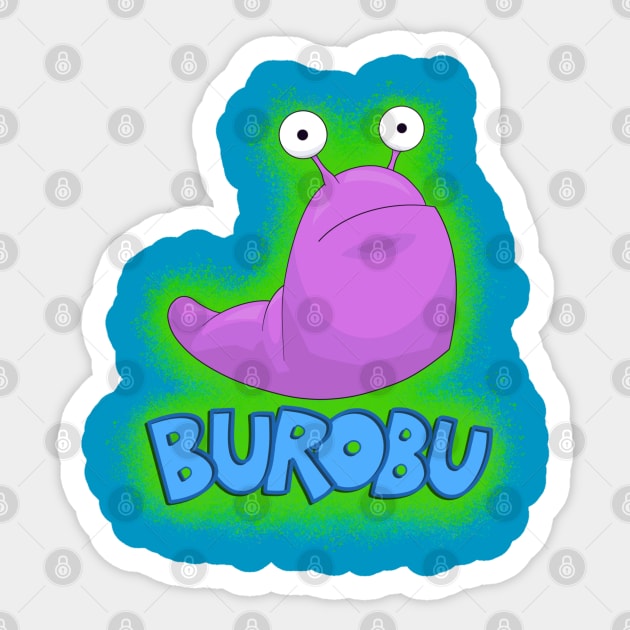 Burobu Sticker by JasonSutton